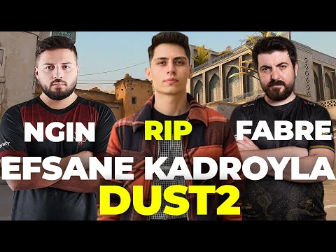 RİP EFSANE KADROYLA DUST2 OYNUYOR! w/Fabre, Ngin, Hatex