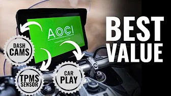 Get A LOT for A LITTLE with THIS MOTORCYCLE NAVIGATION SYSTEM (AOOCCI U7 REVIEW)