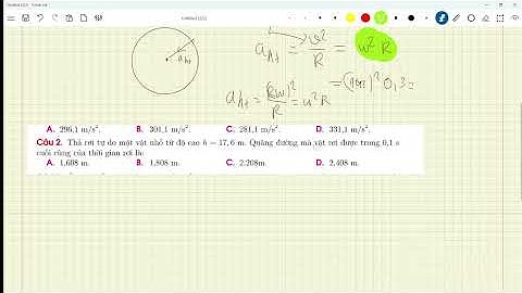 Vật Lý Đại Cương I-Chữa đề giữa kỳ số 1 (Bộ đề mới thầy Đức) #namthanh209 #hust