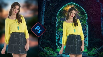 How To Joint Picture Editing Remove green Background in Photoshop cc Fastest Trick Ep-77