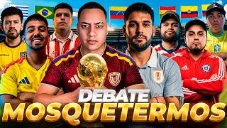 DEBATE SELECCIONES MOSQUETERMOS CON FABRI URUGUAYO, JUAN Y MAS. BARCELONA VA POR EL TRIPLETE