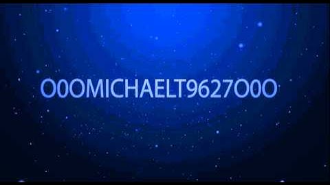 My youtube Intro (Made in AAE cs5)