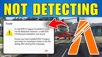 Fix We Could Not Detect Valid GTA V Legacy Installation FiveM