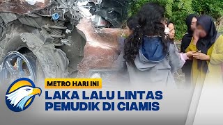 2 Minibus Terlibat Kecelakaan di Ciamis