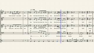 Pentatonix Counts To Five (Sesame Street) | [Full Sheet Music/Transcription]