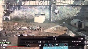 MW3: trickshot final kill+360+double kill