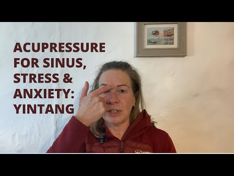 Acupressure for Sinus,