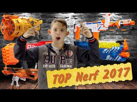 TOP blasteru Nerf 2017