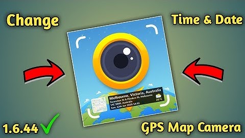 How To Change Time & Date on GPS Map Camera App |gps map camera me date or time kaise change kare 🤔