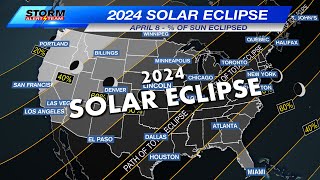 Solar Eclipse 2024 - Cloud Forecast!
