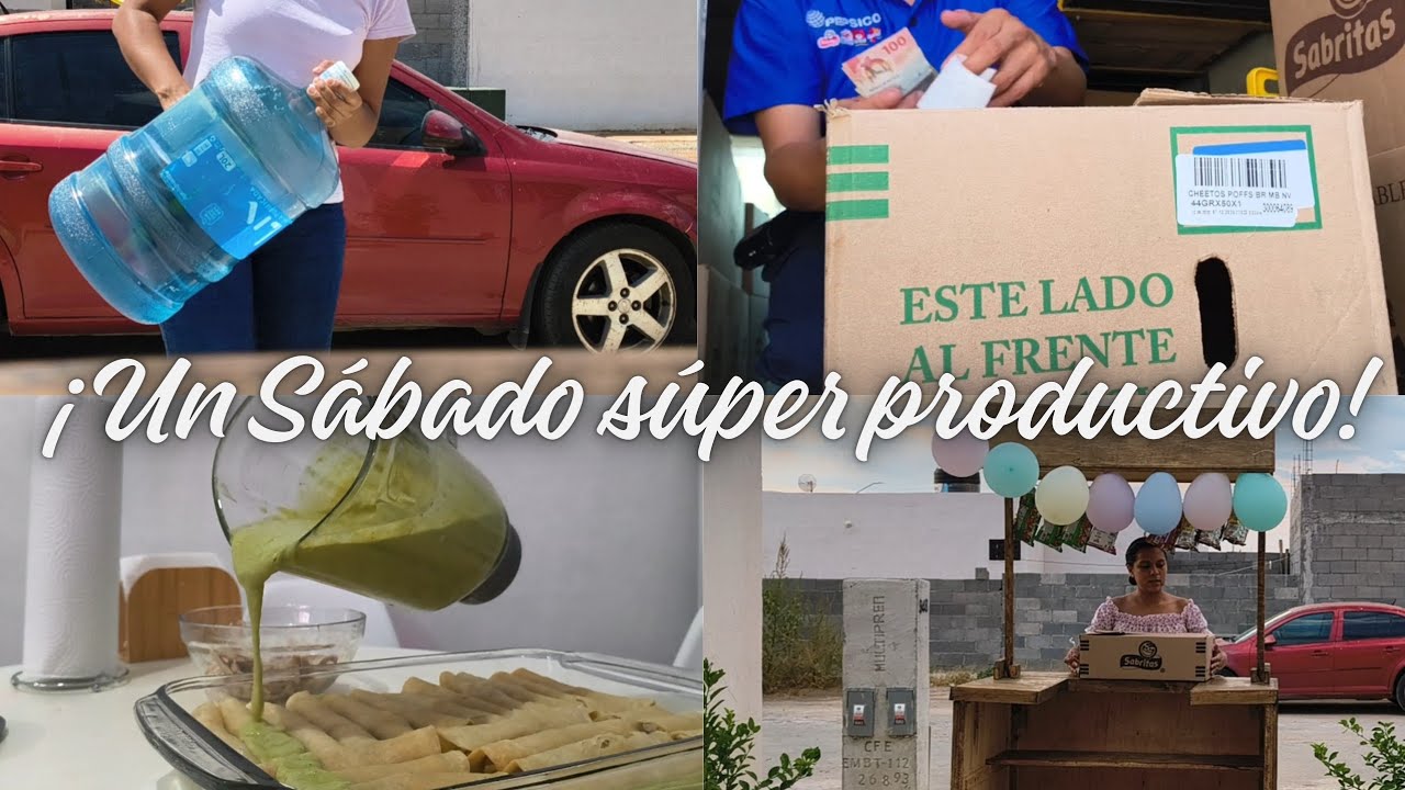 Mi Sábado siendo madre soltera con un emprendimiento en casa 🥹 | Haciendo enchiladas suizas 👩🏻‍🍳💕