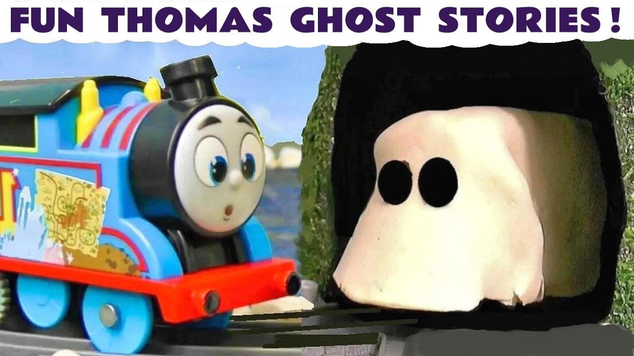 Забавные истории про Томаса-паровозика и его друзей: поезда и призраки