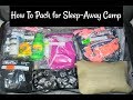 How to Pack for Summer Sleep Away Camp | Suitcase & Carry On