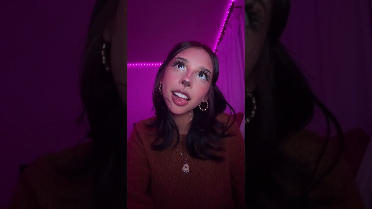 Captivating Deer Makeup Look and Fun Lip Action