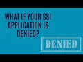 What to Do if Your SSI Application Was Denied