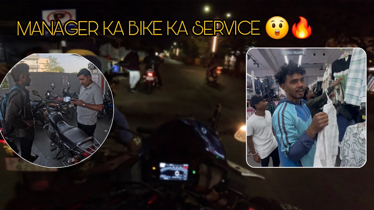 Manager ke bike ka service ho Gaya finally 🔥😎