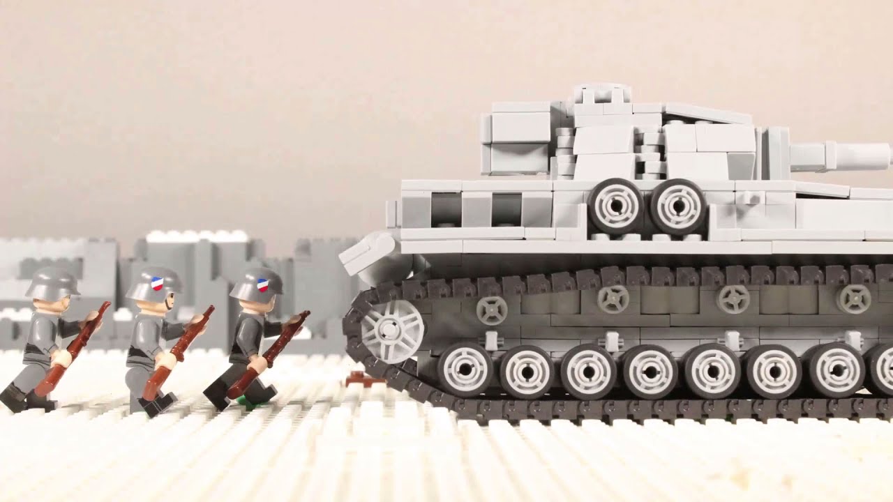 Outdated Blitzkrieg - Lego WW2 Stop motion - YouTube