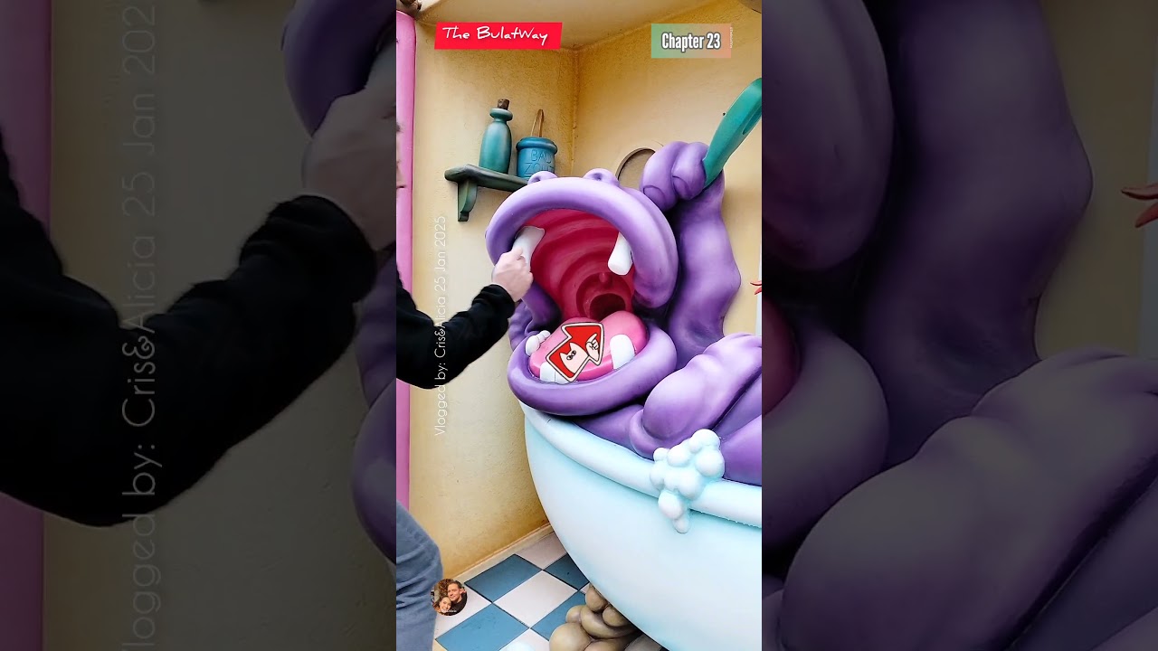 25-01-2025 Ch23 Holle Bolle Gijs Big Mouth Gijs Rubbish bin suction Efteling with Cris&Alicia