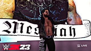 WWE 2K23- The Messiah Seth Rollins Official Ring Entrance- 2023™|PS5™ Gameplay [4K60]