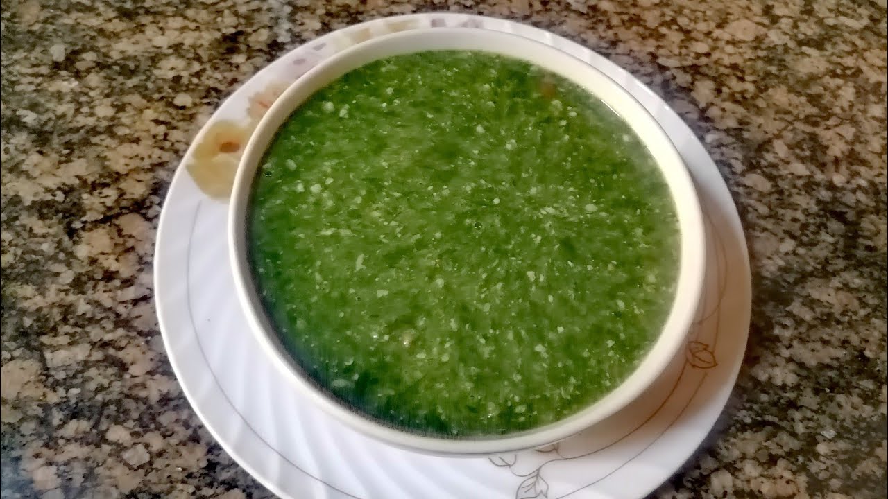 اكلات سودانيه/ملاح السلج(السبانخ) من المطبخ السوداني