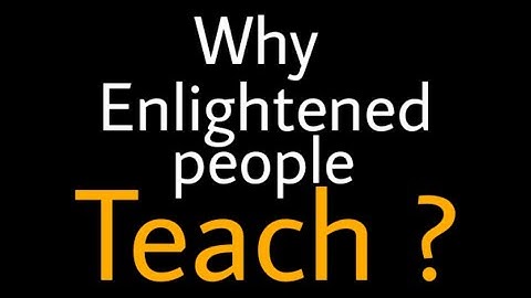 Why Enlightened people teach || Ashish Shukla from Deep Knowledge