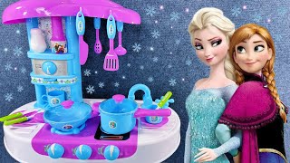 27 Minutes Satisfying with Unboxing Princess Elsa Kitchen PlaysetDisney Toys Collection | ASMR