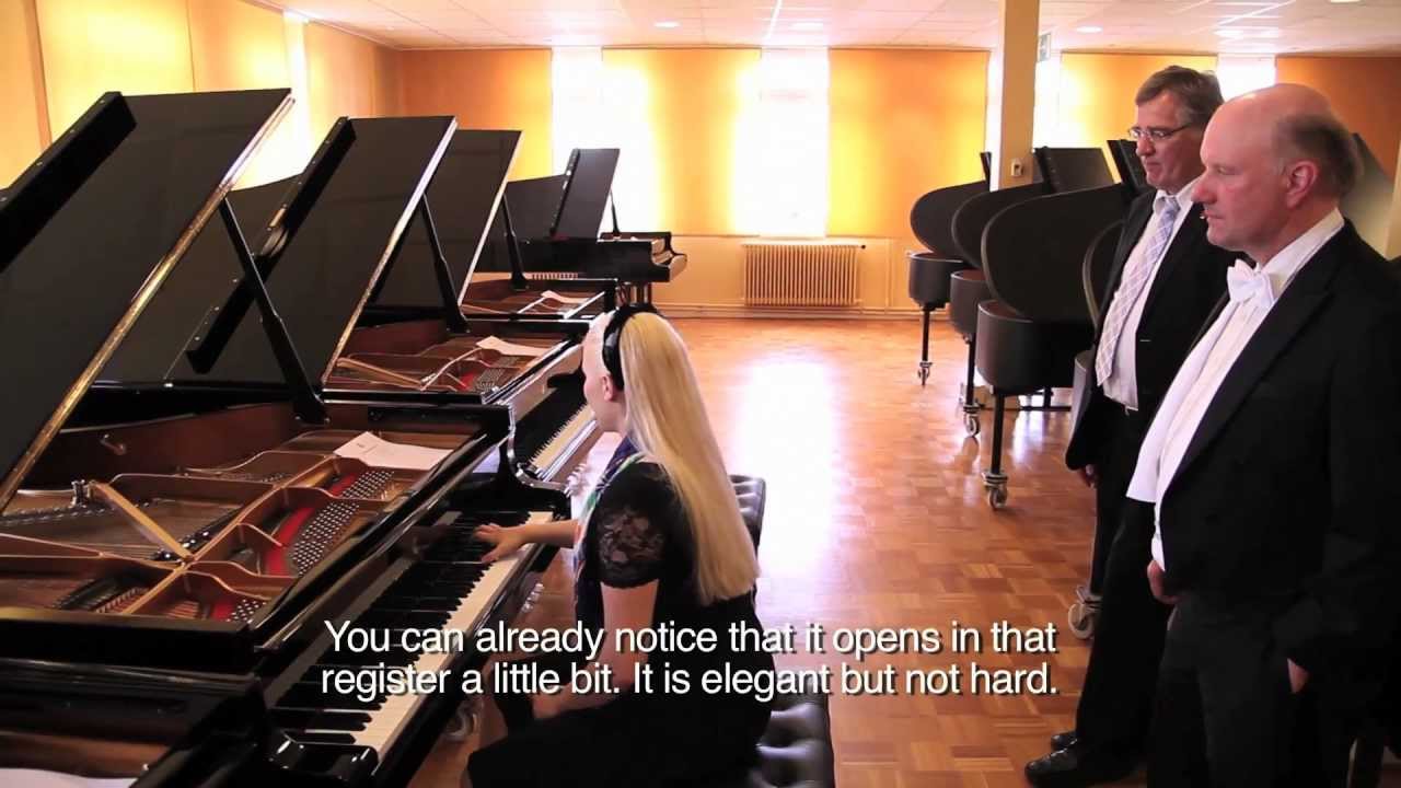 Flugelauswahl Von Valentina Babor Bei Steinway In Hamburg Youtube