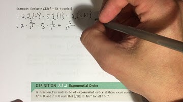7.1 - Definition of the Laplace Transform (Part 2)