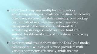 2014 IEEE JAVA/.NET DR Cloud Multi cloud based disaster recovery service