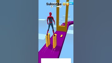 Spiderman Skater Stacker gameplay walkthrough - android,iOS mobile - all Level - #shorts games