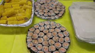 Lowell AOG 2018 New Year Party.. kobban table ko an North/west & South/east Cell