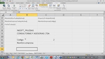 Software Contable ContaPyme - ContaExcel Add In - Funciones para datos de trabajo