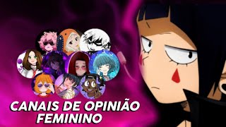 Canais de opinião feminino....