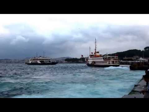 Istanbul, les ferry d'Eminönü