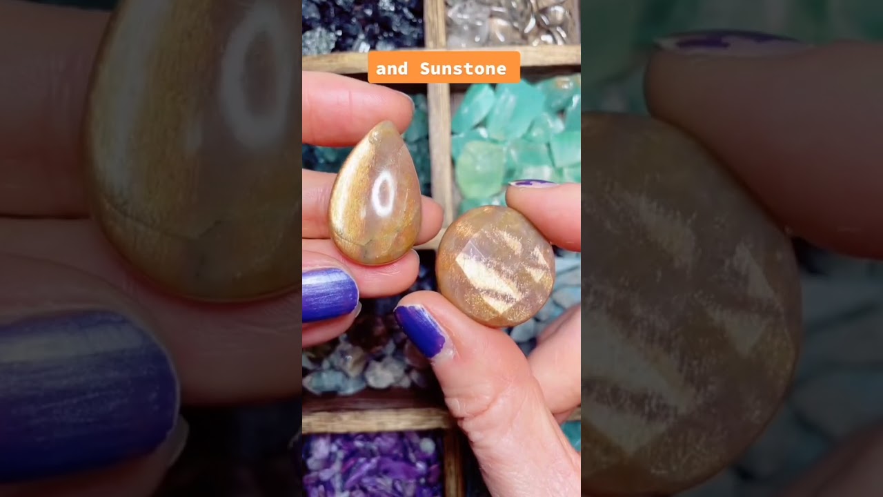 Iolite  and sunstone fusion 