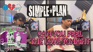 Simple Plan - Can You Feel The Love Tonight(Guitar & Bass Cover)