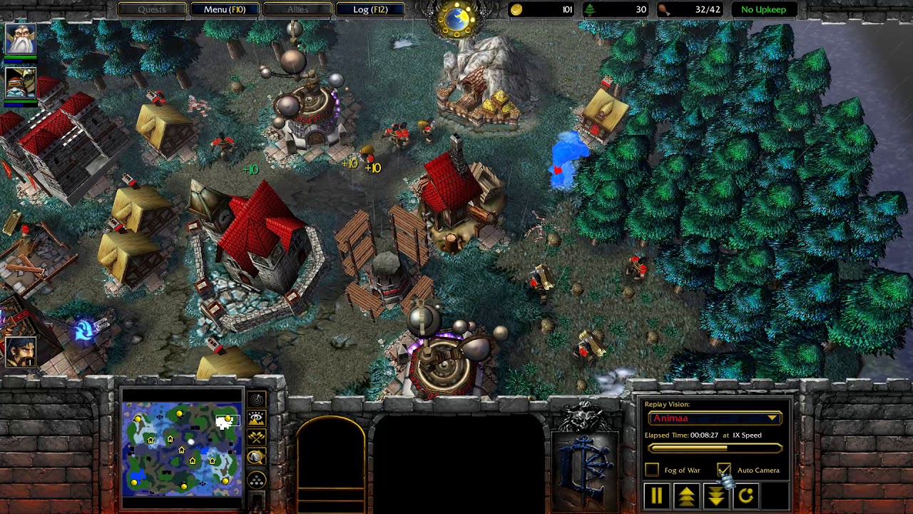 ESports - Warcraft III, Anima vs Snowbreeze, World Cyber Games 2019 - France Qualifier (07 April ...