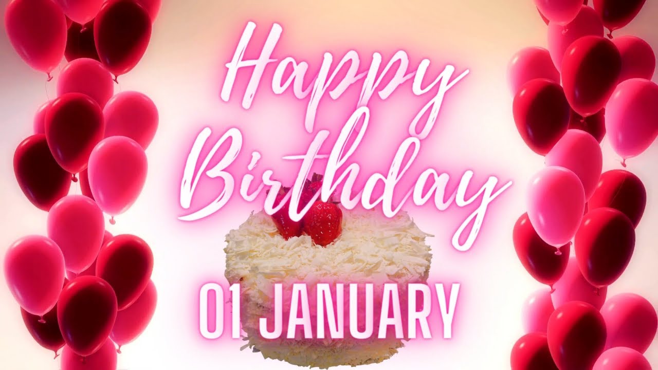 January Birthday song status | January 1 birthday  status | Happy birthday Song