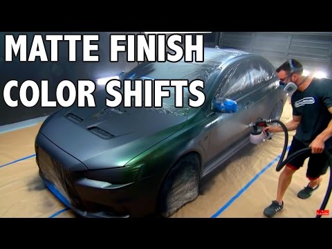 Matte Car Paint Color Chart