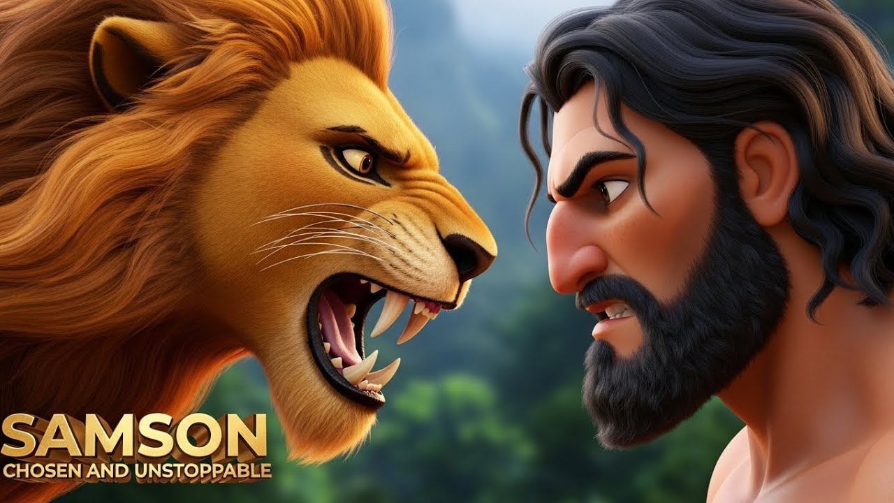 CHOSEN BEFORE HE WAS BORN | SAMSON |Illustrated Bible Story 