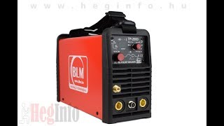 BLM TP-2000 HF TIG DC inverteres hegesztőgép kicsomagolás video / unboxing welding machine
