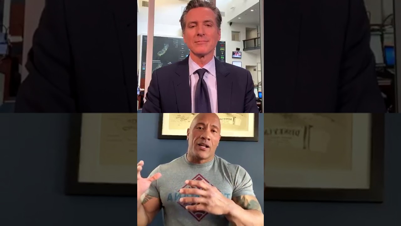 Dwayne Johnson Live Stream, April 10, 2020