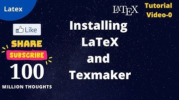 Easy Tutorial: Installing LaTeX/MiKTeX and Texmaker on a Windows 10 System (Latest Miktex)