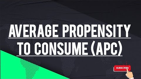 Average Propensity To Consume | Meaning Of Average Propensity To Consume | Consumption Function APC