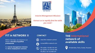 Discover our services : Interim Management Missions