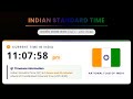 🇮🇳 India Time LIVE Now ⏳ | Real Time IST Clock Stream 24/7