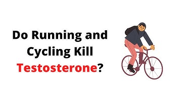 Does Running and Cycling Lower Testosterone? #testosterone #health