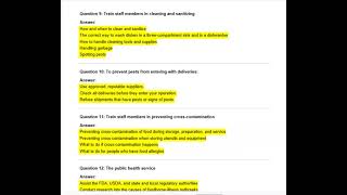 SERVSAFE CHAPTERS 13–15 EXAM QUESTIONS 2026 📘🔥 58 Q&A TO PASS WITH CONFIDENCE 🚀🏆