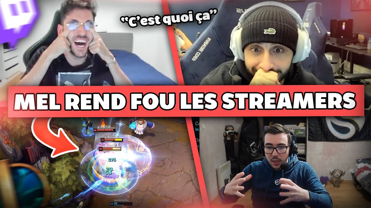 Mel Streamer LES STREAMERS RÉAGISSENT À MEL, WAKZ RÉPOND - Best Of LoL #904 ...