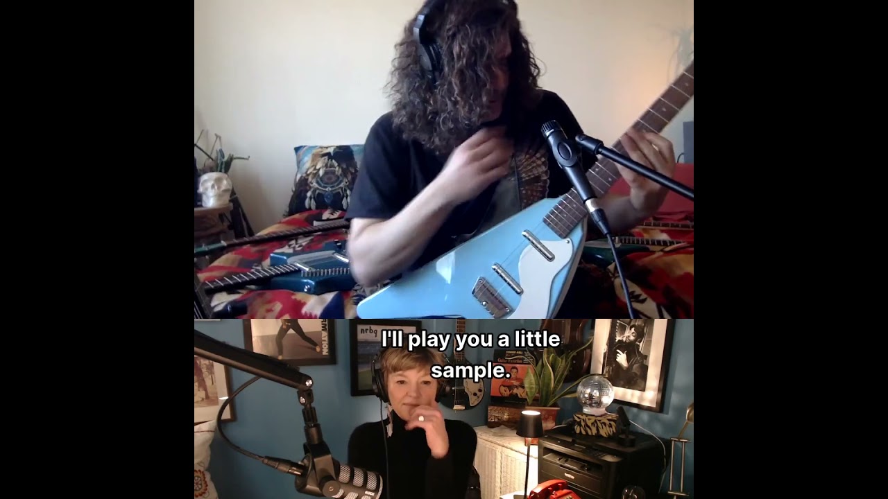 Victory with Rob Mastrianni and his Nepco Flying V #danelectro #lipstickpickup #guitartone #birding